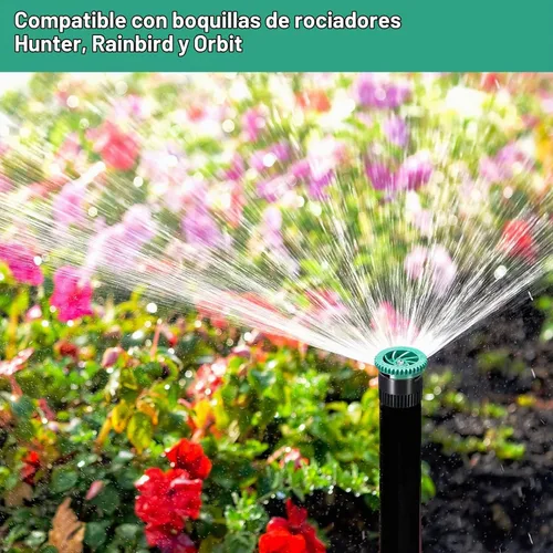 Vista 5 de 10 Piezas Boquillas de Arco Variable, Cabezales de Aspersores Emergentes de Repuesto Compatibles con la Mayoría de Aspersores Emergentes Ajustables