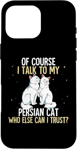 Vista 19 de iPhone 16 Persian Cat Case