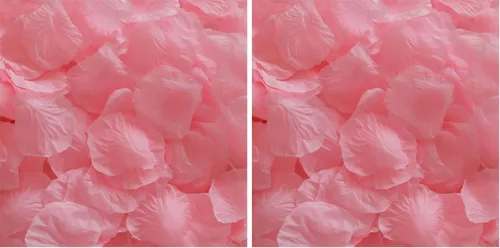 Vista 17 de SITUMEIZI 1500 piezas de pétalos de rosa negros artificiales de seda para decoración de bodas y fiestas