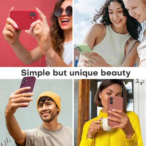 Vista 523 de LOVE 3000 Diseñada para Funda iPhone Air, Silicona Premium [Compatible con Magsafe][Forro de Microfibra Suave Anti-Rayones] Funda Protectora
