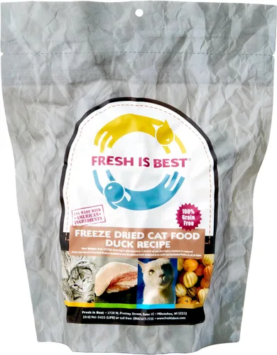 Vista 13 de Fresh Is Best Alimento liofilizado de carne de res para gatos, alimento crudo para gatos y felinos adultos, carne de res liofilizada con alto