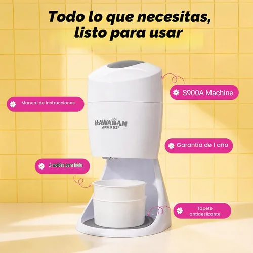 Vista 9 de Máquina de raspado de hielo Hawaiian Shaved Ice S900A
