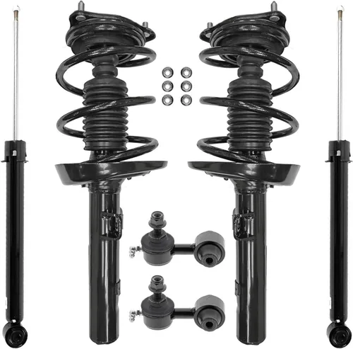 Vista 59 de Detroit Axle - Kit de puntales delanteros de 6 piezas para Ford Escape 2014-2019, 2 puntales y muelles helicoidales, 2 enlaces de barra