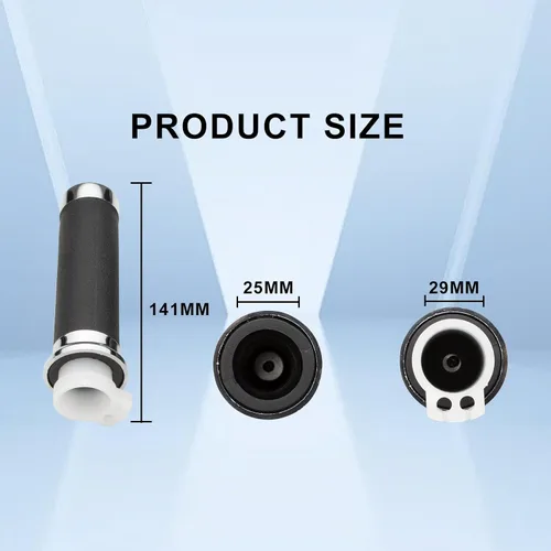Vista 3 de 1 par de tubo de acelerador de agarre de motocicleta de 1 pulgada de repuesto 53145-MM8-000 apto para Honda VT XVS Shadow 400/600/750/1100/1300