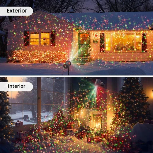 Vista 5 de Christmas Projector Lights Outdoor