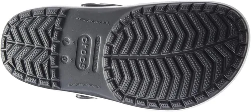 Vista 4 de Crocs - Zuecos Crocband para hombre y mujer, negro, 10
