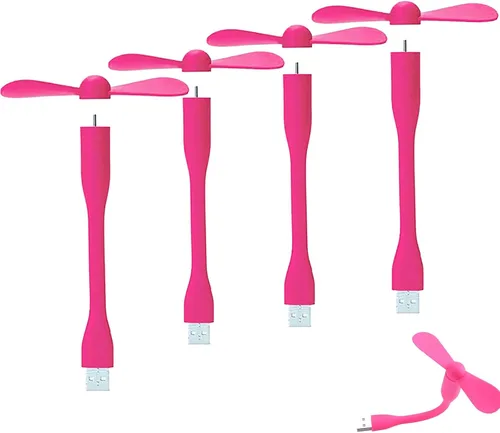Vista 14 de Mini ventilador USB, ventilador de bolsillo portátil alimentado por USB-A, enfriador pequeño, funcionamiento silencioso, para el hogar, oficina
