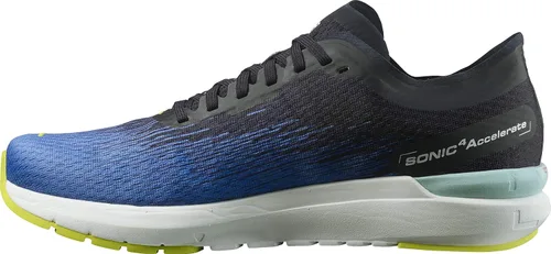 Vista 4 de Salomon Sonic 4 Accelerate - Tenis de correr para hombre, Negro azulado, D(M) US
