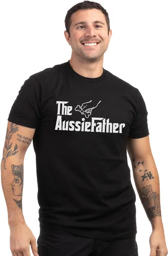 Vista 2 de The Dogfather Divertida y linda camiseta de humor divertido para perro, padre, papá, dueño, mascota, perro, cachorro, divertido humor