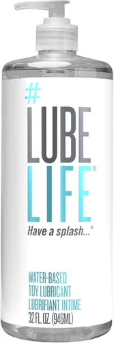 Vista 9 de LubeLife - Lubricante a base de agua, lubricante personal seguro para juguetes para hombres, mujeres y parejas, tamaño de viaje, sin manchas, fácil
