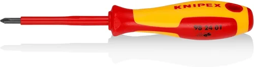 Vista 10 de KNIPEX Tools LP - 9K989831US - Juego de herramientas industriales de 10 piezas de 1000 V con aislamiento de alto apalancamiento, cortadores