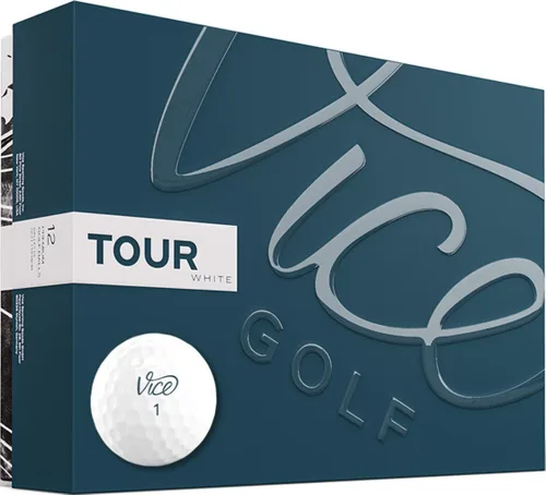 Vista 2 de VICE Golf Tour White - Pelotas de golf blancas