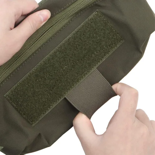 Vista 6 de Tactical FC Mini Drop Pouch Chest Rigs con banda elástica inferior PC chaleco táctico Accesorios RG.