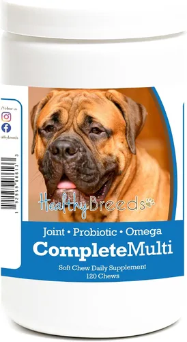 Vista 39 de Healthy Breeds Affenpinscher todo en uno multivitamínico suave masticable 120