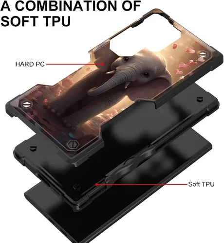 Vista 949 de Funda para Galaxy A14 5G, [Doble Capa][Protección contra Caídas de Grado Militar de 10 Pies] [Antideslizante] Funda Resistente a Prueba de Golpes