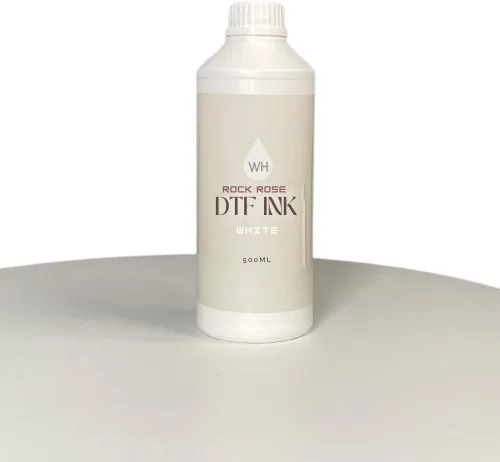 Vista 5 de RockRose Tinta DTF blanca 33.8 fl oz para película de transferencia DTF, antiobstrucción, colores vivos, tinta de impresora DTF para ET-8550 L-1800
