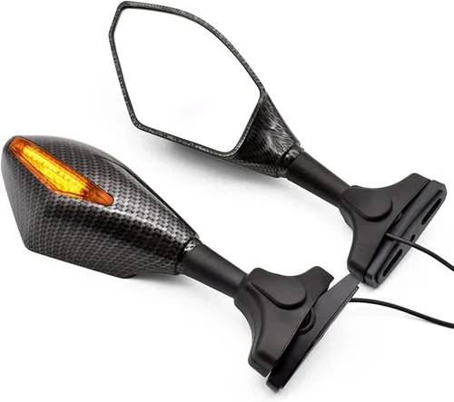 Vista 7 de Espejo retrovisor LED para motocicleta, retrovisor, retrovisor, retrovisor, retrovisor, retrovisor, espejos retrovisores para Yamaha YZFR15 XT660