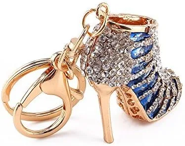 Vista 5 de Yosoo llavero de cristal con estrás, de búho, regalo con dije colgante para bolsa