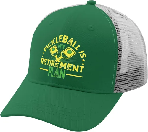 Vista 2 de Baseball Caps Pickleball is Retire Ment Plan Baseball Cap, Vintage Caps for Men