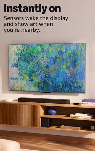 Vista 6 de Amazon Ember QLED Series de 50" (modelo más reciente): televisión inteligente 4K Ultra HD, HDR10+, Dolby Vision, Dolby Audio, procesador de cuatro