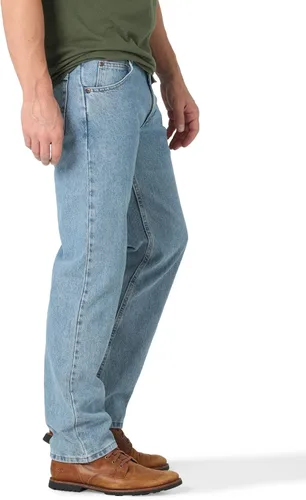Vista 4 de Wrangler Authentics - Jeans clásicos de 5bolsillos y corte relajado y flexible para hombre