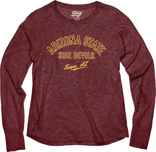 Vista 3 de Blue 84 NCAA playera de tres combinaciones de manga larga para mujer Campus
