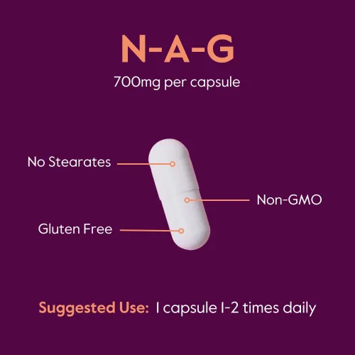 Vista 5 de BESTVITE N-acetil glucosamina (N-A-G) 700 mg (240 cápsulas) (120 x 2)