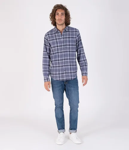Vista 5 de Hurley Men's Portland Flannel Long Sleeve