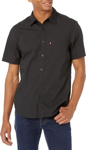 Vista 3 de Levi's - Camisa clásica de manga corta con 1 bolsillo con botones para hombre (También disponible en tallas grandes)