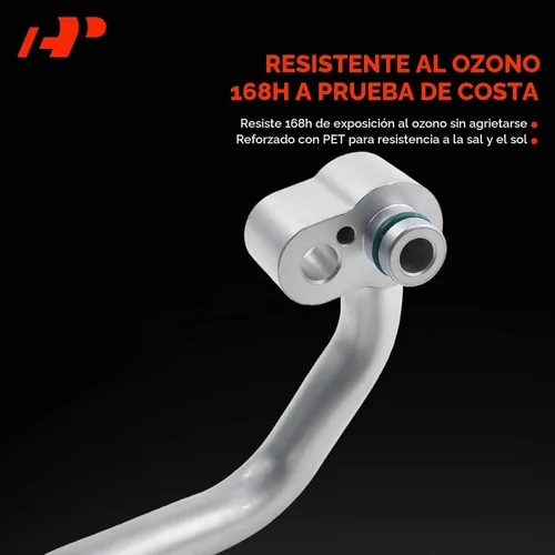 Vista 3 de A-Premium Conjunto de manguera de línea de descarga de A/C compatible