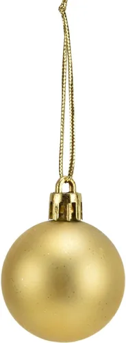 Vista 9 de Juego de 100 adornos de bolas de Navidad, decoraciones colgantes de temporada, bolas de Navidad de plástico inastillables, juego a granel para Dorado