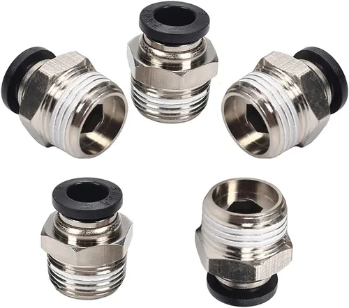 Vista 12 de Othmro 1 unids cilindro de aire varilla horquilla extremo 3.819 in longitud M20x1.5 rosca hembra conector Y