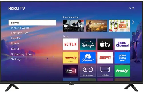 Vista 2 de Roku Paquete de transmisión de 43" Select Series 4K Smart TV HDMI CPS 2026