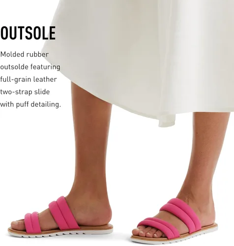 Vista 5 de Sorel Sandalia Ella II Puff Slide para mujer