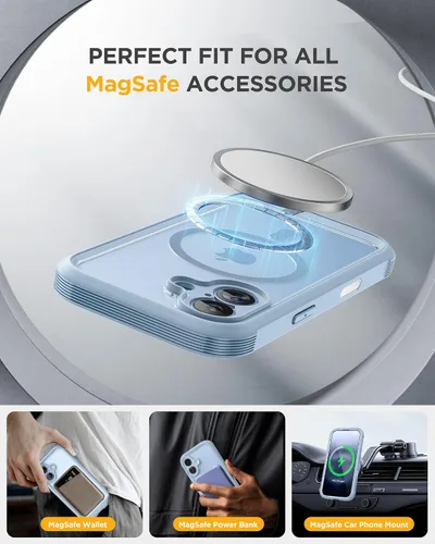 Vista 548 de Miracase Serie de vidrio para iPhone 11 de 6.1 pulgadas, funda protectora de cuerpo completo resistente mejorada con protector de pantalla de vidrio