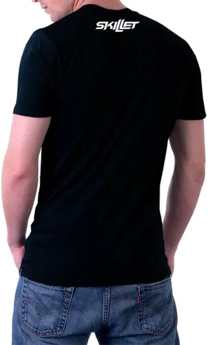Vista 2 de Skillet Band Logo Comatose Awake Alternative T-Shirt