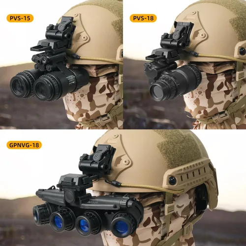 Vista 6 de Gafas de visión nocturna NVG Mount para casco L4G24 PVS15/18 (negro/TAN)