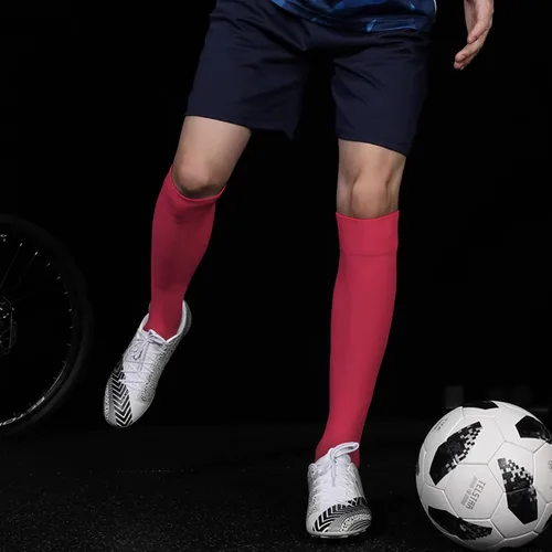 Vista 2 de GRAPMKTG Paquete de 3 calcetines de fútbol, béisbol, sóftbol para jóvenes, mujeres y hombres, calcetines de fútbol hasta la rodilla para niños