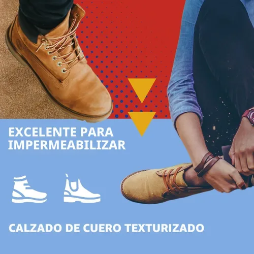 Vista 3 de Nikwax A prueba de nobuck y gamuza, 4.2 fl oz, impermeabilización en aerosol restaura la repelencia al agua DWR en calzado de cuero texturizado