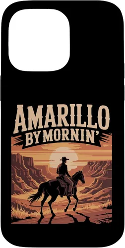 Vista 21 de Amarillo by Mornin Folk Style Western Country Music Case for iPhone 17