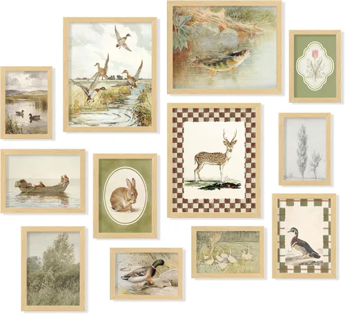 Vista 7 de 97 Decor Decoración de habitación infantil para niños, decoración de pared para guardería, impresiones artísticas de pared para niños, carteles