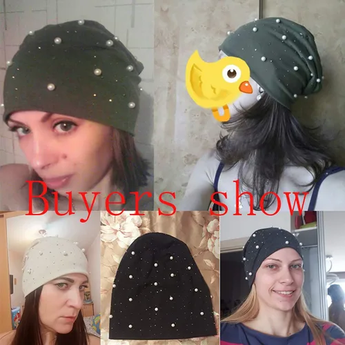 Vista 3 de Gorro suave para mujer, diseño de calavera, para invierno, cálido, moderno y holgado