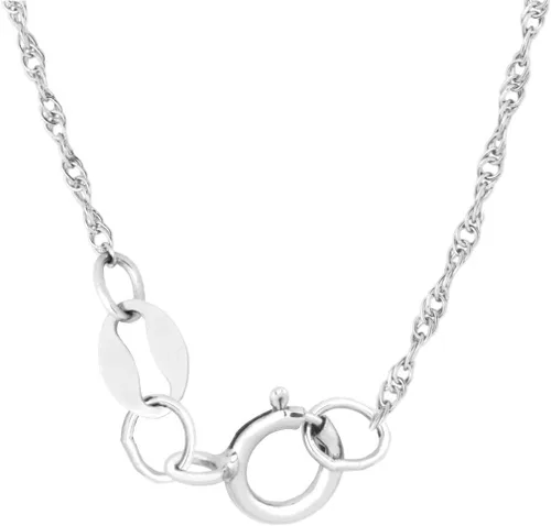 Vista 2 de Collar con colgante de atrapasueños, plata esterlina, oro verde de 12 quilates y oro rosa negro