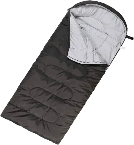 Vista 4 de Paquete de 10 sacos de dormir para adultos en clima frío a granel para personas sin hogar, 4 estaciones, cálidos o fríos, ligeros, para interiores
