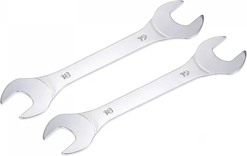 Vista 10 de uxcell Llave fina de extremo abierto, espejo métrico de 0.236 in x 0.276 in, acero de alto carbono, para mantenimiento doméstico y reparaciones