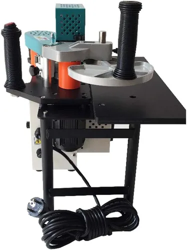 Vista 7 de MXBAOHENG Máquina de encolado de borde de banda de borde portátil JBT90 Máquina de encolado de madera de 0.394-1.772 in de ancho/1.6-16.4 ft/min