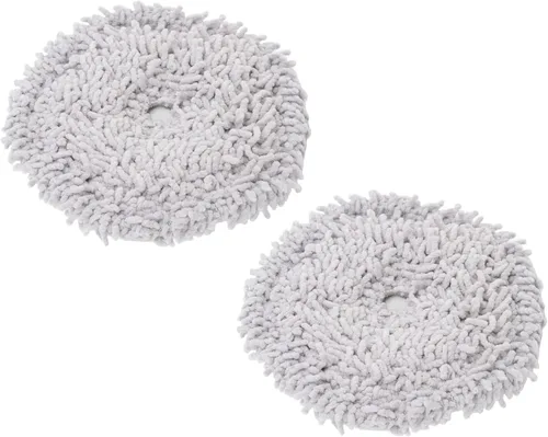 Vista 9 de TOPINCN 2 almohadillas para fregona para aspiradora, accesorio de fregona eléctrica, paño para trapeador Dreame W10 W10 PRO repuesto para fregona