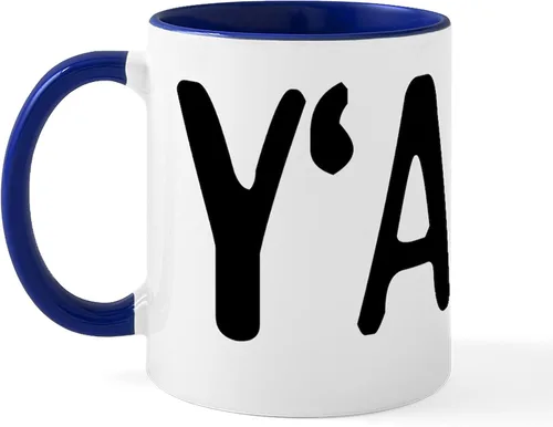 Vista 9 de CafePress Shalom, Y'all! Taza de café de cerámica de 11 oz (11.0 fl oz)