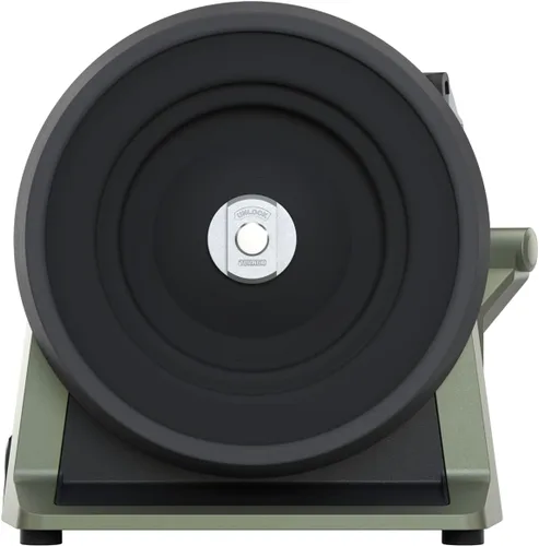 Vista 6 de Afilador de cuchillos de cocina Tormek T-1 para uso doméstico - NEGRO KARBON - Versión EE. UU. - Inglés (Verde ceniza)