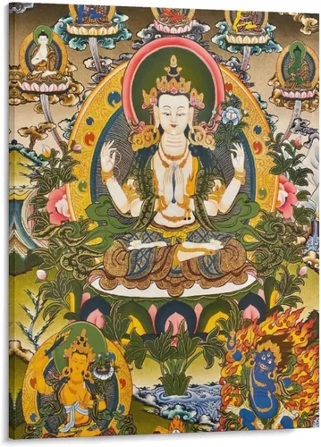 Vista 58 de Póster artístico con texto en inglés «Lord Shiva And His Family» («Lord Shiva And His Family») - Póster decorativo moderno para decorar la pared